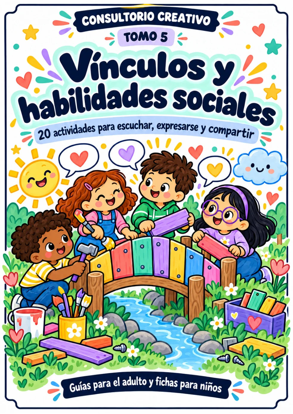 Portada del tomo 5: Vínculos y habilidades sociales