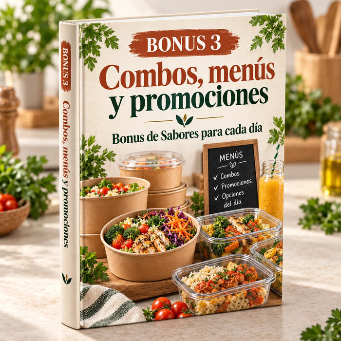 Combos, menús y promociones