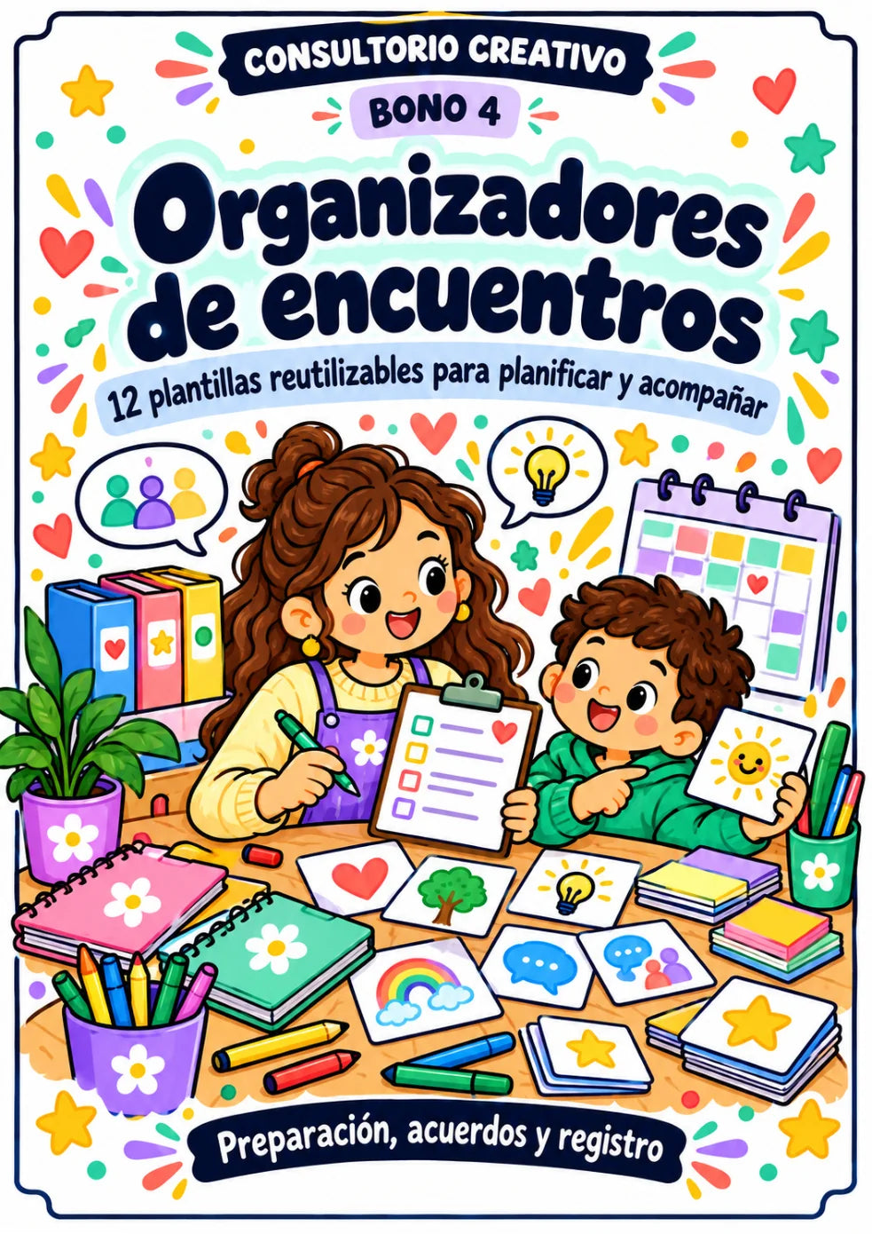Portada del bono 4: Organizadores de encuentros