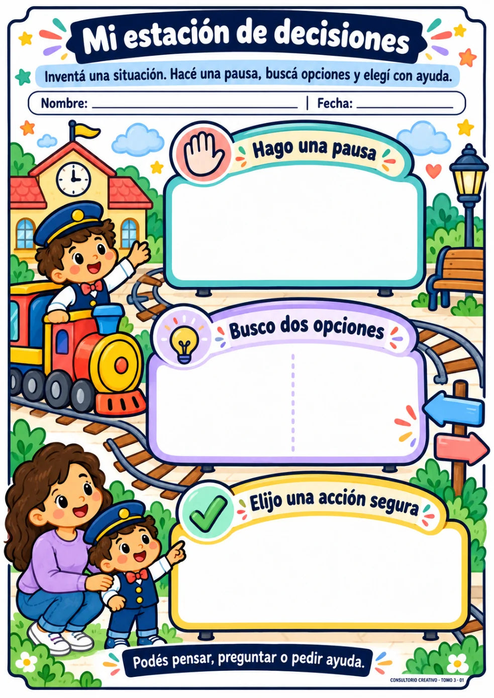 Ficha real: Mi estación de decisiones
