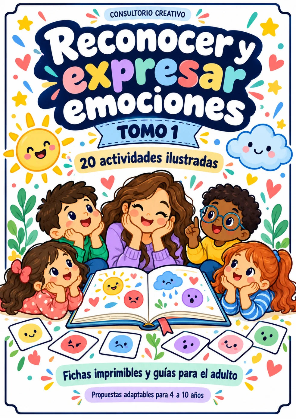 Portada real del tomo 1 de Consultorio Creativo