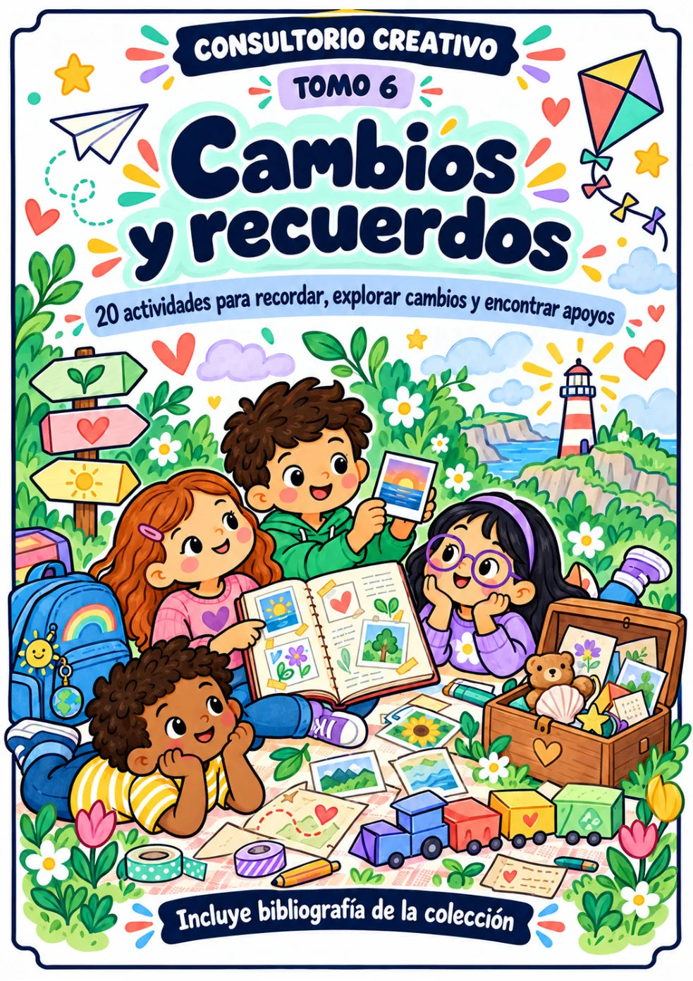 Portada del tomo 6: Cambios y recuerdos